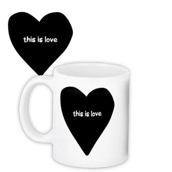 Кружка с принтом This is love 330 мл