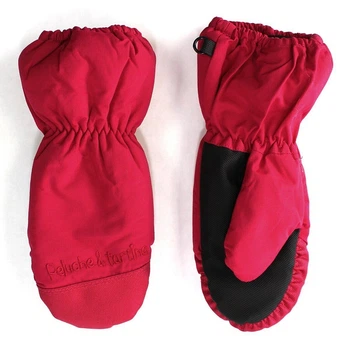 Зимові водонепроникні рукавиці-краги Peluche&Tartine F17MIT56EF-Scarlet полуничний 96-110 (F17MIT56EF-Scarlet-3/4)