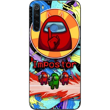 Силіконовий чохол TOTO з картинкою для Xiaomi Redmi Note 8 Among us Impostor