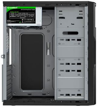 Корпус Gamemax ET-211-500W 500 Вт