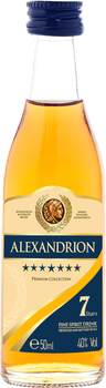 Крепкий алкогольный напиток Alexandrion 7* 0.05 л 40% (5942122000139)