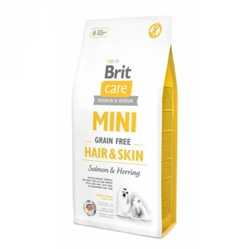Сухой корм Brit Care GF Mini Hair & Skin 2 kg (для взрослых собак миниатюрных пород)