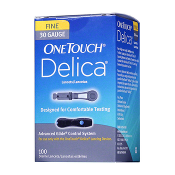Ланцети одноразові медичні LifeScan One Touch Delica 100 шт.