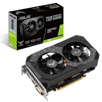 Видеокарта GF GTX 1660 6GB GDDR5 TUF Gaming OC Asus (TUF-GTX1660-O6G-GAMING)