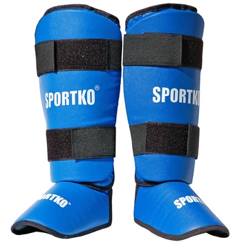 Защита для ног Sportko 331 Синяя S