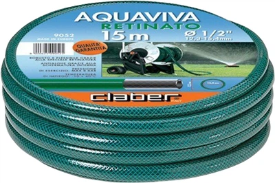 Шланг поливочный Claber Aquaviva 1/2" 15 м Зеленый (90520000)