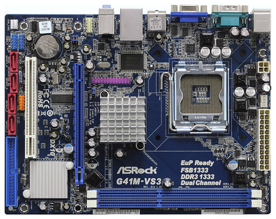 Материнская плата ASRock G41M-VS3 R2.0 Socket775