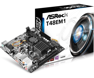 Материнская плата ASRock T48EM1 Mini ITX