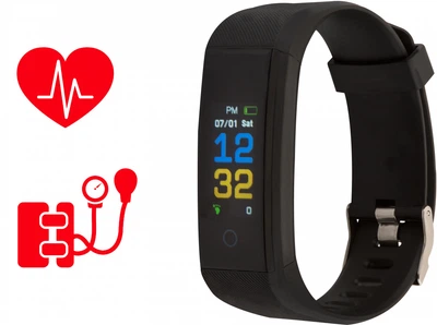 Фітнес-браслет Discovery Mi2 Pulsation & Tonometer Black (fbdmi2b)