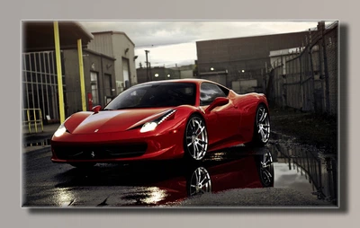 Картина на холсте Holst Art Ferrari 32,5х55 см