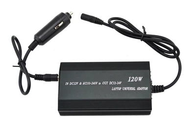 Універсальне зарядне для ноутбука в авто і 220V 120W UKC 901 + перехідники