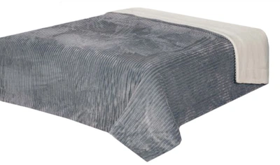 Покрывало Двухстороннее Mesa Witold 200x220 см Кремовое, Серое (5901383843152)