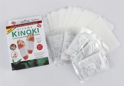 Пластир для детоксикації Kinoki Cleansing Detox Foot Pads (bi6790)