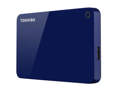 Накопитель внешний HDD 2.5" USB 1.0TB Toshiba Canvio Advance Blue (HDTC910EL3AA)