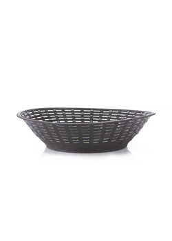 Кошик для хліба Violet Ротанг 30x9 см Коричневий (0073-sh)