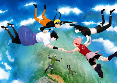 Картина Gee! Naruto Наруто манга аниме 60x40 NU 09.056