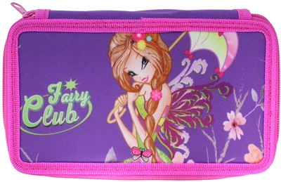Пенал Class Fairy Club 2 отделения пустой (99505/8591662995053)