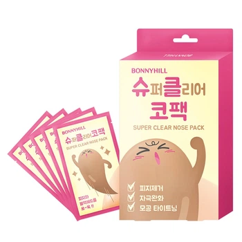 Патчи от черных точек на носу Bonnyhill Nose Pack