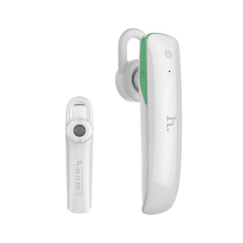 Bluetooth гарнітура Hoco Mono E1 біла