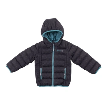 Стьобана куртка NANO F18M1250-Black чорний з бірюзовим 90 - 98 см (F18M1250-Black-2)