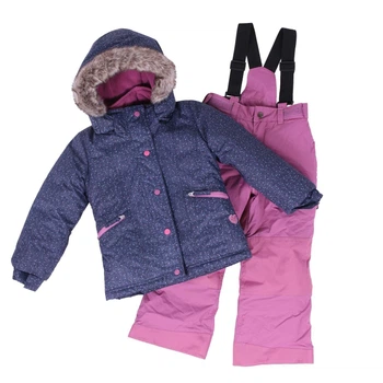 Зимний термокомплект Peluche&Tartine F18M62EF-Dkheaven_Dustlilac синий с лиловым 96 - 104 см (F18M62EF-Dkheaven_Dustlilac-3)