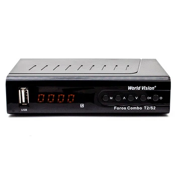 ТВ-ресивер World Vision Foros Combo T2/S2 черный