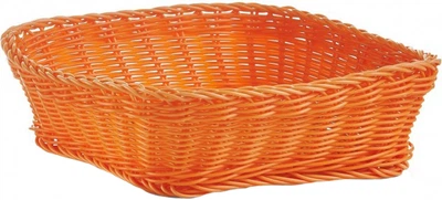 Кошик для хліба Zeller Жовтогарячий 25х25 см (Z18073)