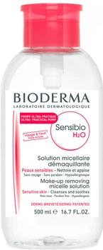 Płyn micelarny Bioderma Sensibio H2O Micellaire Solution z dozownikiem 500 ml (3401396991779)