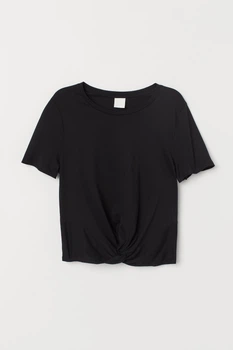 Топ H&M XS чорний 7330270