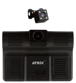 Видеорегистратор ATRiX JS-X360 Full HD Three Cam black