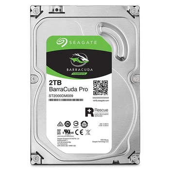 Накопитель HDD SATA 2.0TB Seagate BarraCuda Pro 7200rpm 128MB (ST2000DM009)