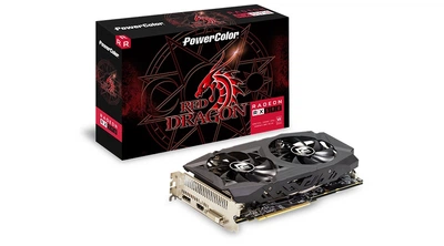 Видеокарта AMD Radeon RX 590 8GB GDDR5 Red Dragon PowerColor (AXRX 590 8GBD5-DHD)
