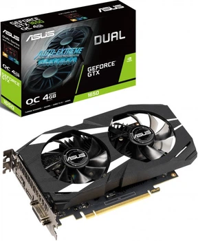 Видеокарта GF GTX 1650 4GB GDDR5 Dual OC Asus (DUAL-GTX1650-O4G)