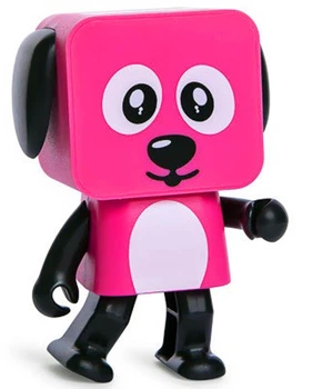 Колонка Dancing Dog Bluetooth Speaker Pink