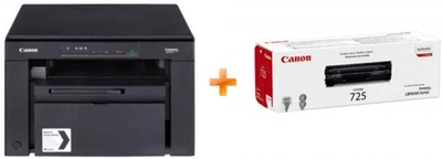 Бандл: БФП А4 ч/б Canon i-SENSYS MF3010 (5252B004) + 1 картридж Canon 725 (3484B002)