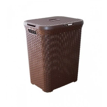 Кошик для білизни Алеана 50 л Ротанг (99-122099)