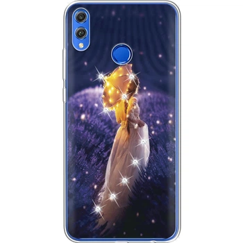 Силиконовый чехол BoxFace Huawei Honor 8x Girl with Umbrella (935499-rs20)