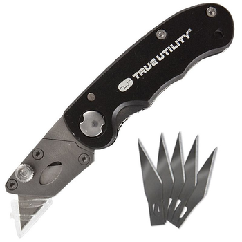 Нож раскладной "CraftKnife" лезвие 1,5см (L64 x W30mm) True Utility Tu578