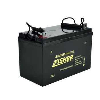 Гелевый аккумулятор для лодочного мотора Fisher 80Ah 12V