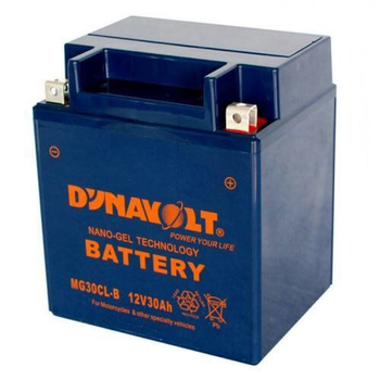 Мото аккумулятор DYNAVOLT MG30CL-B 30 Аh, 340 А, 168х132х192 мм