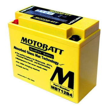 Мото акумулятор Motobatt MBT12B4 11 Аһ, 150 А, (+/-), 150x70 x130 мм