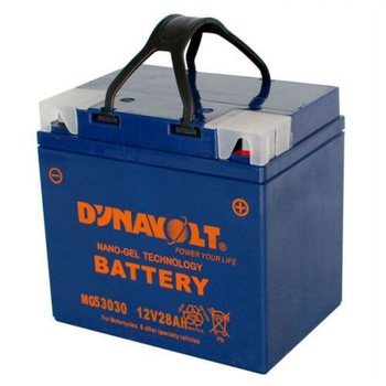 Мото аккумулятор DYNAVOLT MG53030 28 Аh, 335 А, 178х123х166 мм