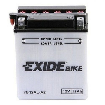 Мото аккумулятор EXIDE EB12AL-A2, / YB12AL-A2 12 Аh, 165 А, (-/+), 134х80х160 мм