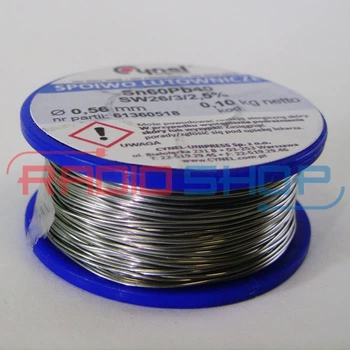 Припій Sn60Pb40 0.56 mm (100g)