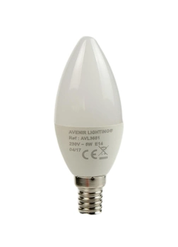 Енергозберігаюча лампочка 5W (E14) 370lm Avenor 3,7х9,8см Білий 000012136