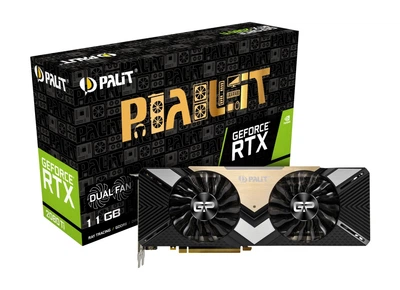 Відеокарти Palit GeForce RTX 2080 Ti купити в Києві: ціна, відгуки