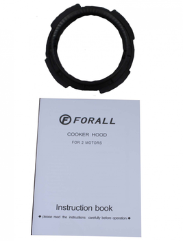 Кухонная плоская вытяжка FORALL SHF 0960SS Нержавеющяя сталь