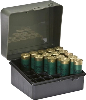 Коробка Plano Shot Shell Box 3.5" для патронов К12 Зеленая (121701)