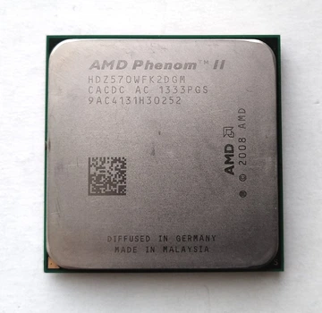 Процессор AMD Phenom II X2 570 Black Edition 3,5GHz sAM3 Tray 80w (HDZ570WFK2DGM) Callisto Б/У