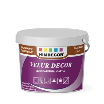 Декоративна фарба з Бархатним(шовковим) ефектом Himdecor Velur Decor СК-29 1 кг
